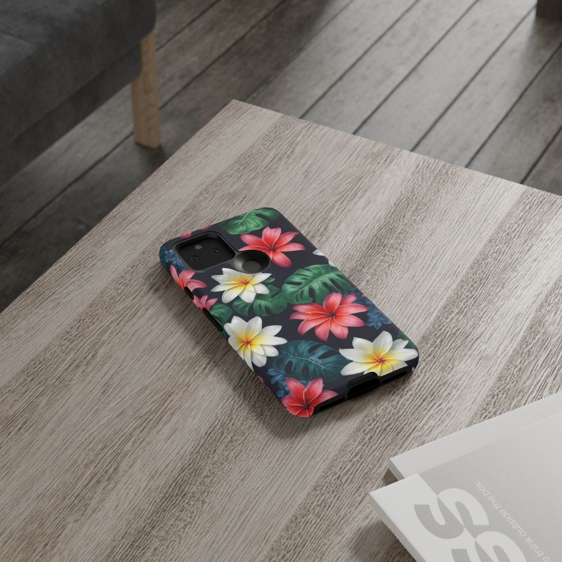 Hawaiian Flowers Phone Case for Google Pixel 8 Pro, Pixel 8, Pixel 7, Pixel 6 Pro, Pixel 6, Pixel 5 5G - Designed by Thalia