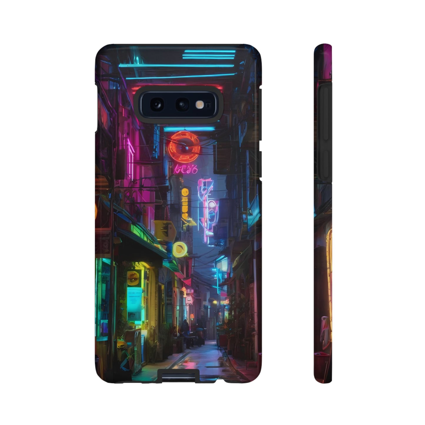 Electric Neon Custom Phone Case for Samsung Galaxy S10–S24 - Designed by Thalia