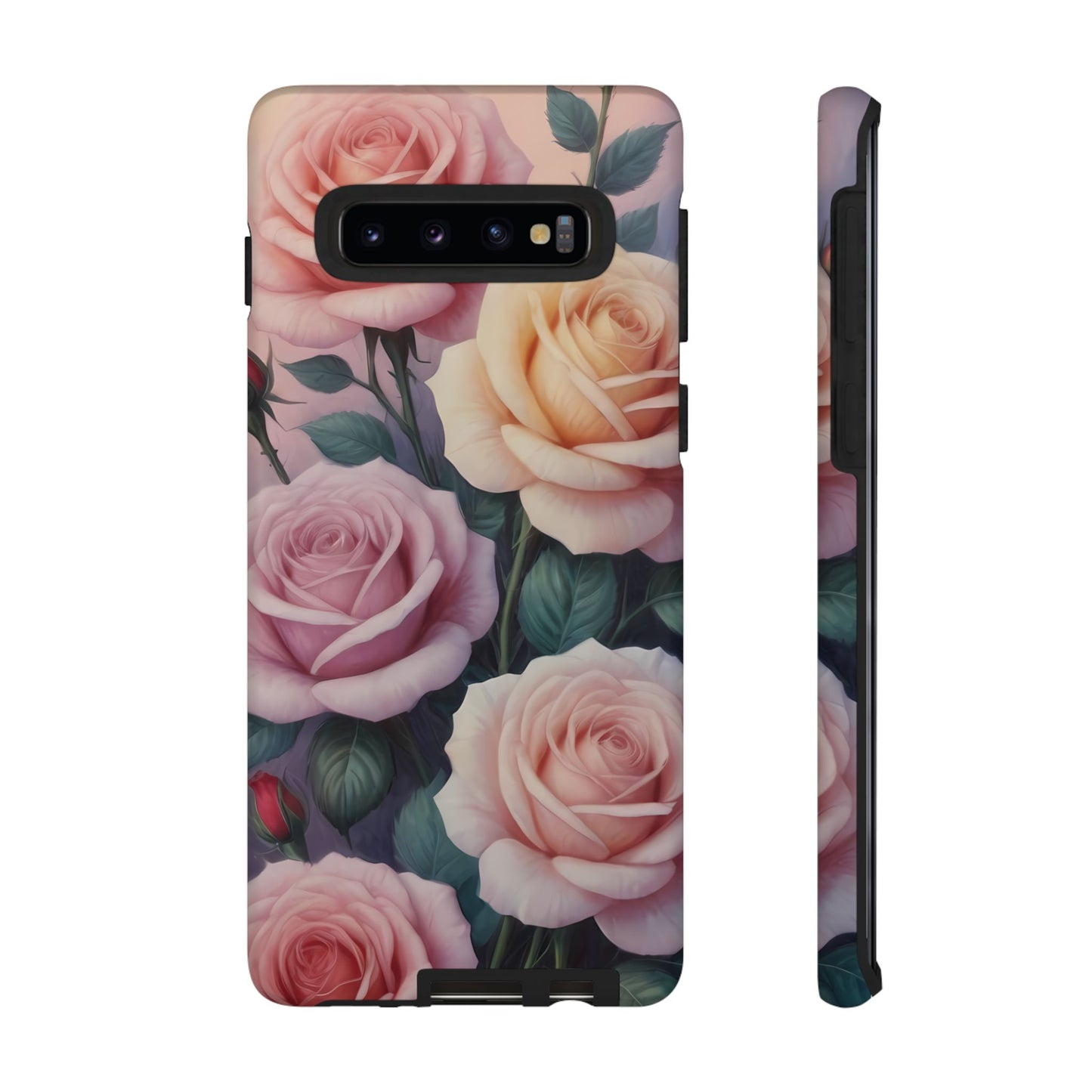 Roses Custom Phone Case for Samsung Galaxy S10–S10 Plus, S20–S20 Ultra, S21, S22, S23, S24 Ultra - Designed by Thalia