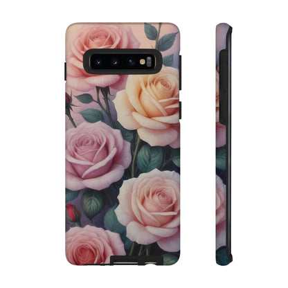 Roses Custom Phone Case for Samsung Galaxy S10–S10 Plus, S20–S20 Ultra, S21, S22, S23, S24 Ultra - Designed by Thalia