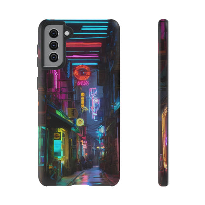 Electric Neon Custom Phone Case for Samsung Galaxy S10–S24 - Designed by Thalia