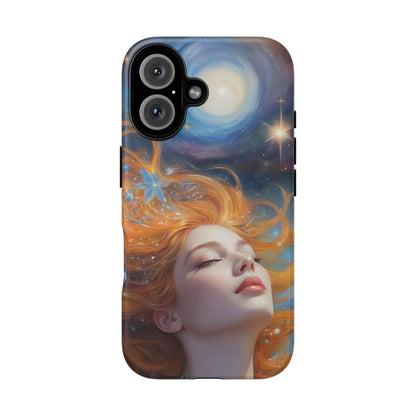 Celestial Dreams Custom Phone Case for iPhone 8–16 Pro Max, iPhone 8 Plus–13 Mini, iPhone XS–XS Max, iPhone 11–14 Pro Max - Designed by Thalia