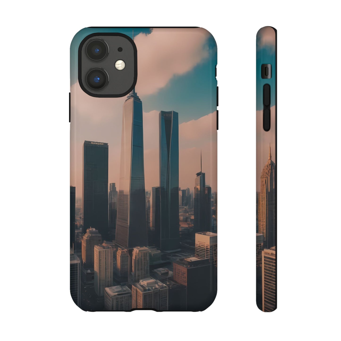 City Skylines Phone Case for iPhone 8–16 Pro Max, iPhone 8 Plus–13 Mini, iPhone XS–XS Max, iPhone 11–14 Pro Max - Designed by Thalia