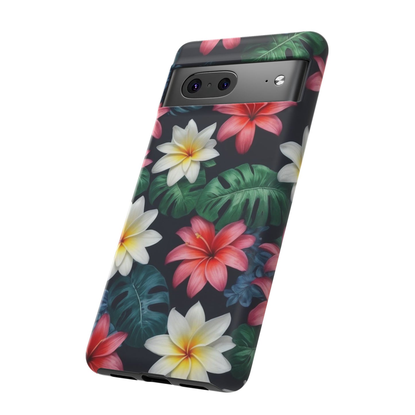 Hawaiian Flowers Phone Case for Google Pixel 8 Pro, Pixel 8, Pixel 7, Pixel 6 Pro, Pixel 6, Pixel 5 5G - Designed by Thalia