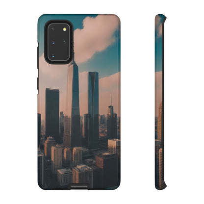 City Skylines Custom Phone Case for Samsung Galaxy S10–S10 Plus, S20–S20 Ultra, S21, S22, S23, S24 Ultra - Designed by Thalia