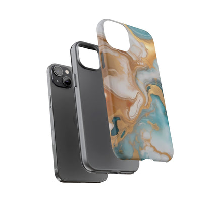 Marble Hues Phone Case for iPhone 8–16 Pro Max, Pixel 5–8 Pro, Galaxy S10–S24 Ultra - Designed by Thalia