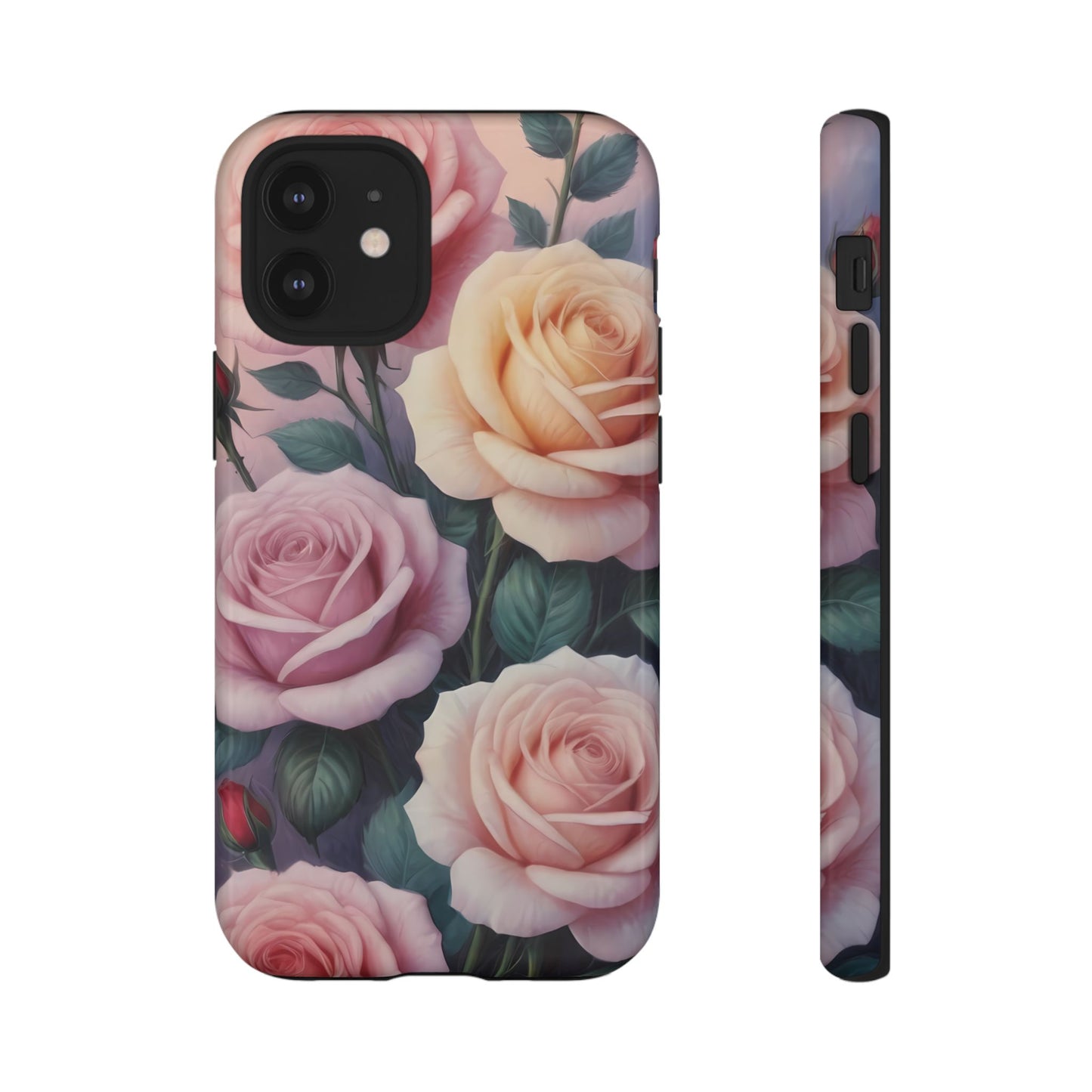 Bloom with Style - Roses Phone Case for iPhone 8–16 Pro Max, Pixel 5–8 Pro, Galaxy S10–S24 Ultra - Designed by Thalia