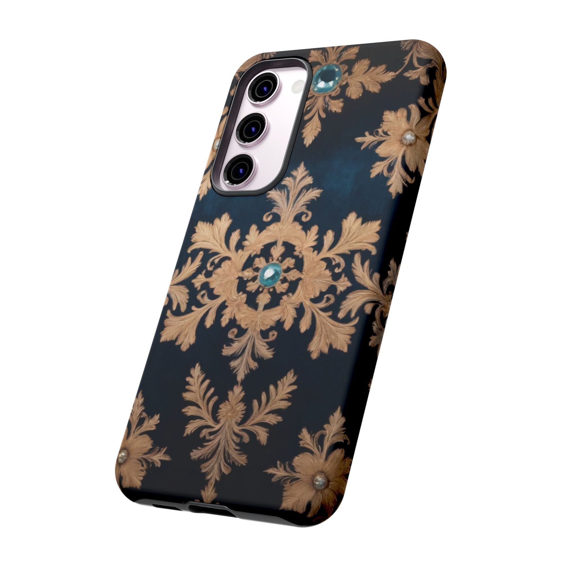 Velour Prestige Phone Case for iPhone 8–16 Pro Max, Pixel 5–8 Pro, Galaxy S10–S24 Ultra - Designed by Thalia