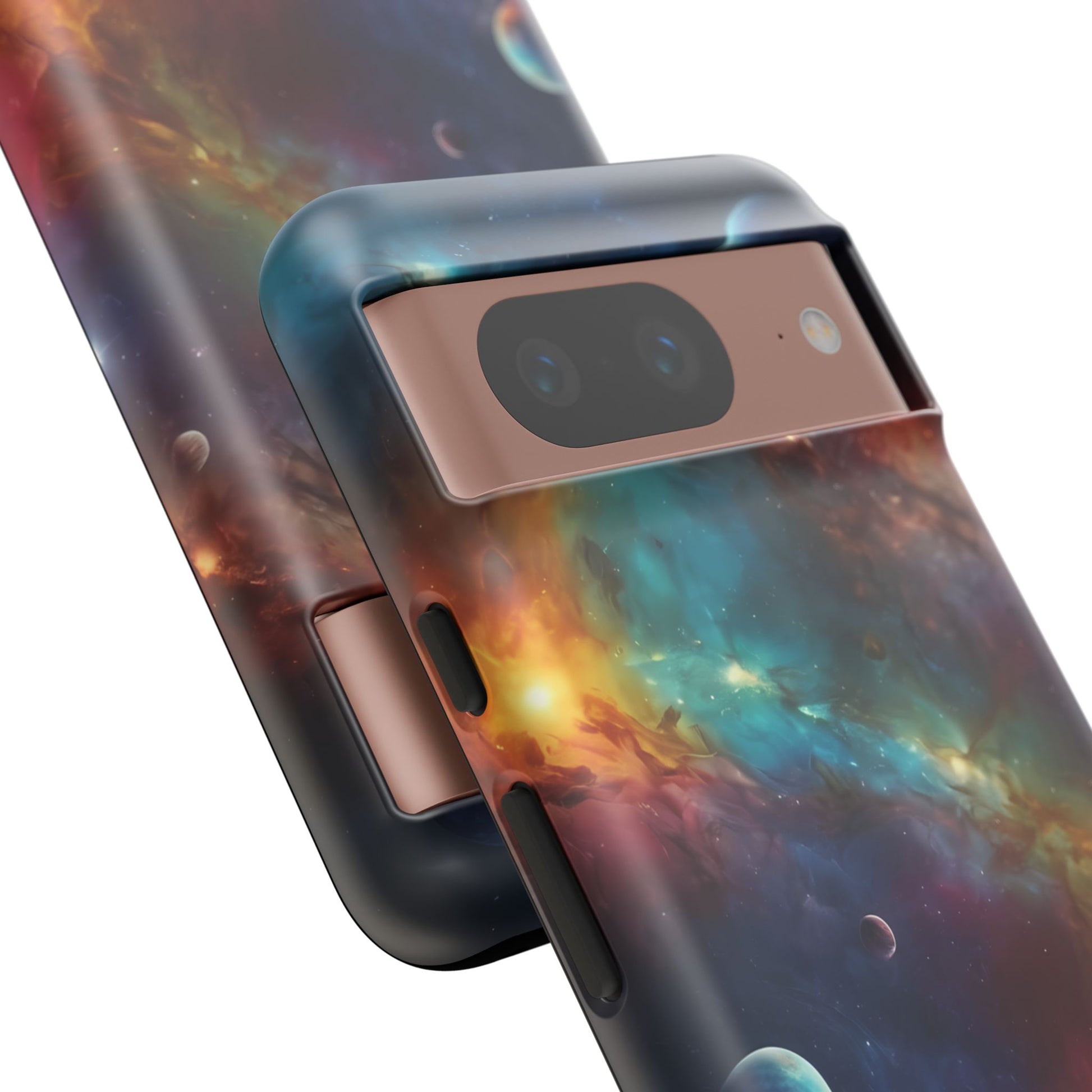 Cosmic Voyage Phone Case for iPhone 8–16 Pro Max, Pixel 5–8 Pro, Galaxy S10–S24 Ultra - Designed by Thalia