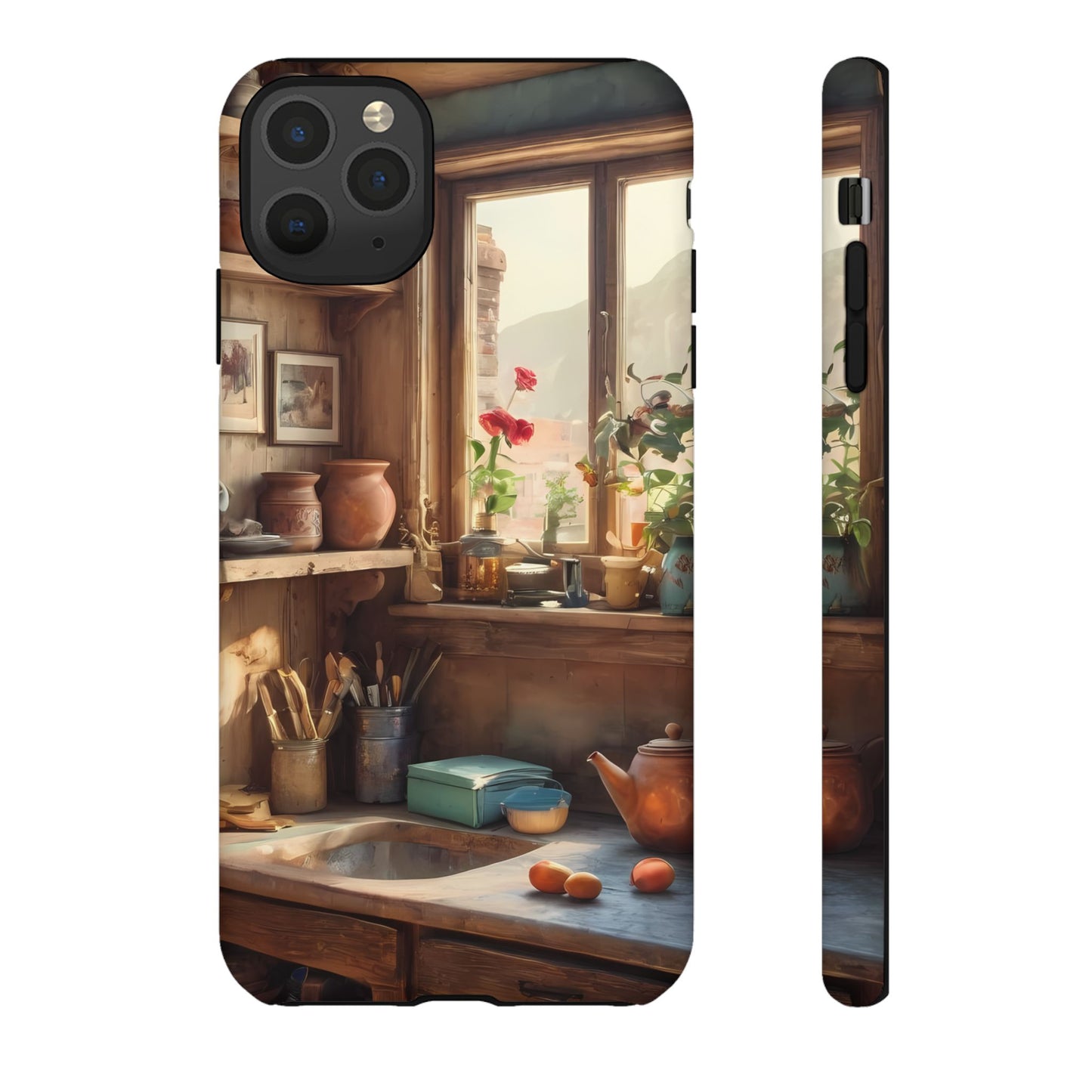 Vintage Vignettes Phone Case for iPhone 8–16 Pro Max, Pixel 5–8 Pro, Galaxy S10–S24 Ultra - Designed by Thalia