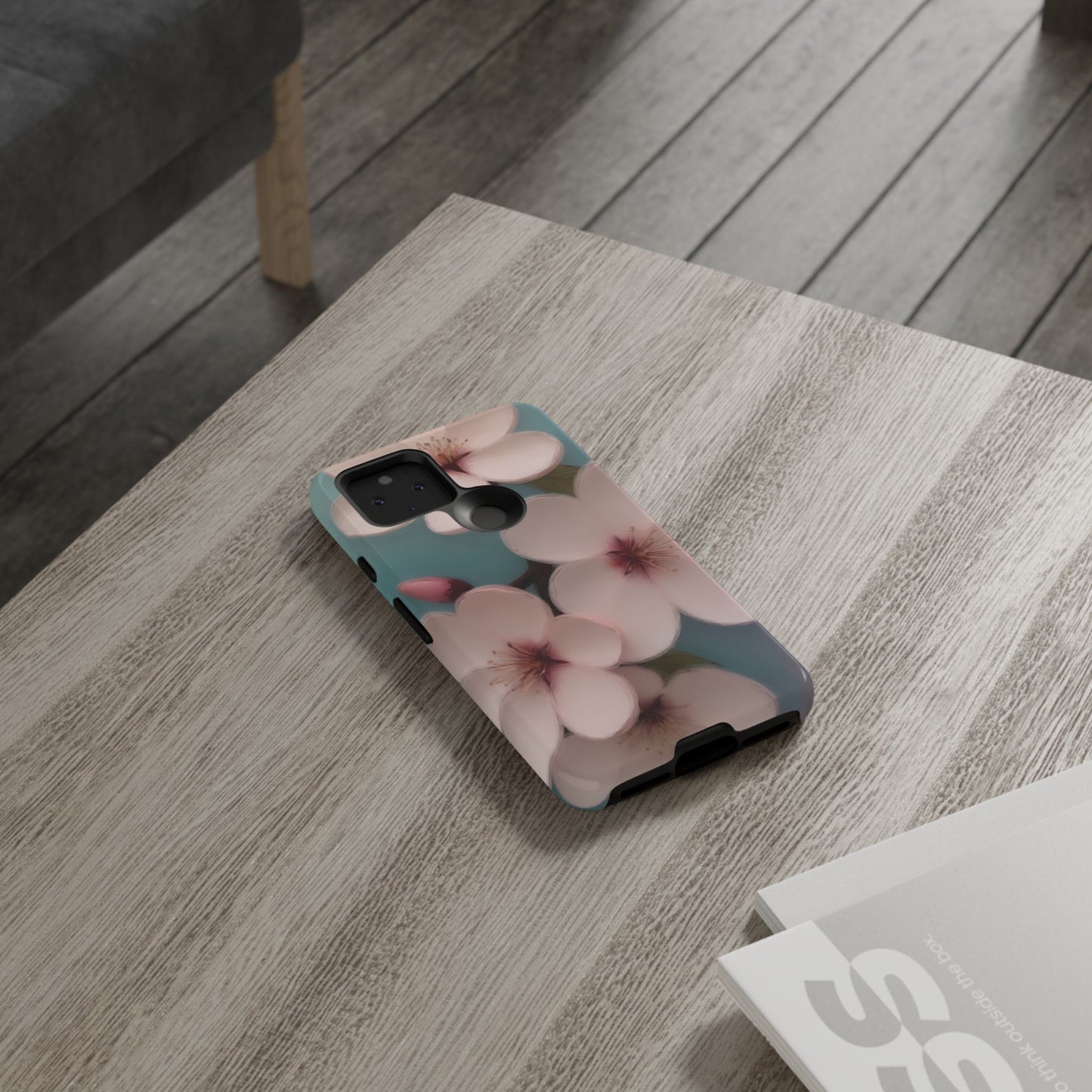 Cherry Blossom Custom Phone Case for Google Pixel 8 Pro, Pixel 8, Pixel 7, Pixel 6 Pro, Pixel 6, Pixel 5 5G - Designed by Thalia