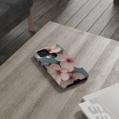 Cherry Blossom Custom Phone Case for Google Pixel 8 Pro, Pixel 8, Pixel 7, Pixel 6 Pro, Pixel 6, Pixel 5 5G - Designed by Thalia