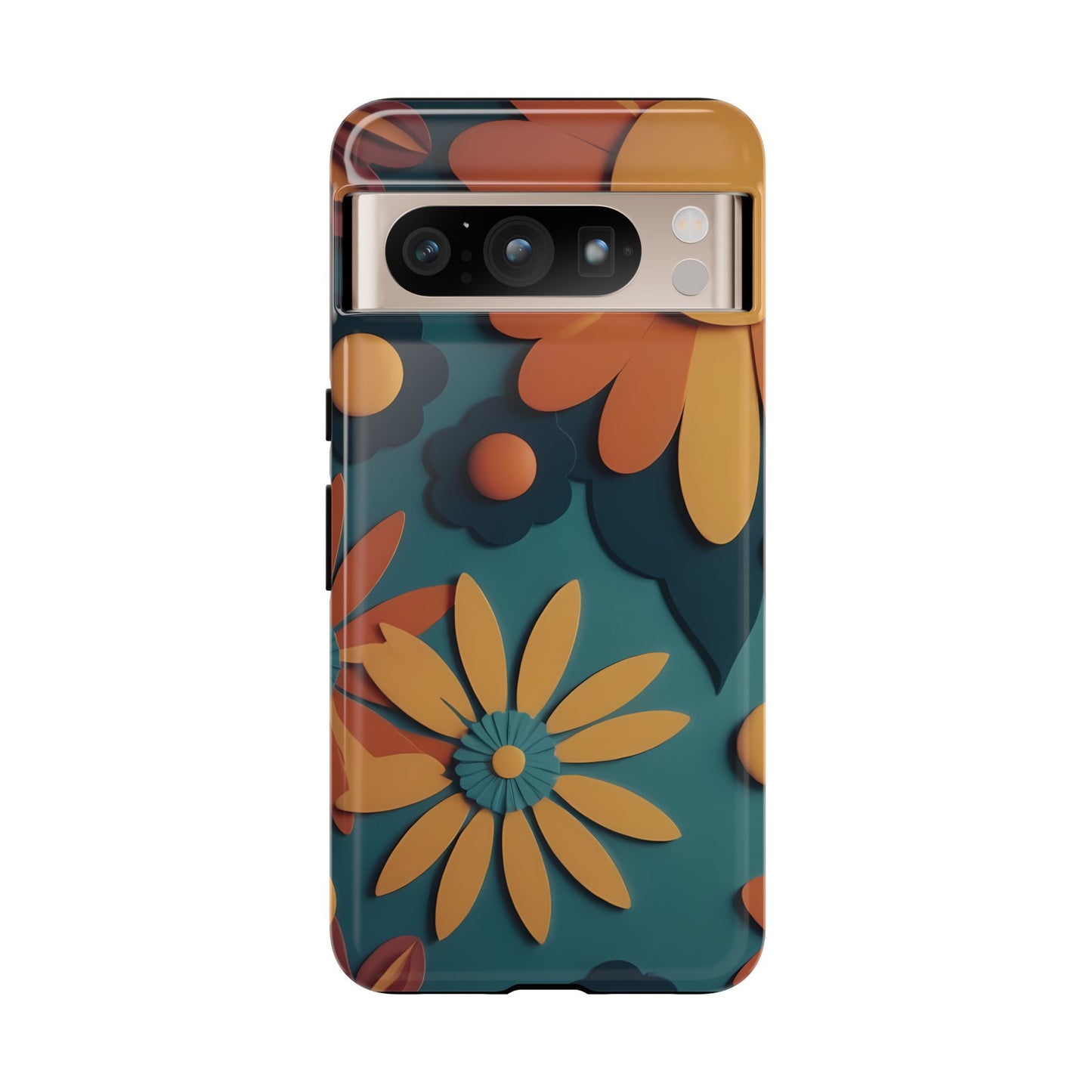 70s Retro Phone Case for iPhone 8–16 Pro Max, Pixel 5–8 Pro, Galaxy S10–S24 Ultra - Designed by Thalia