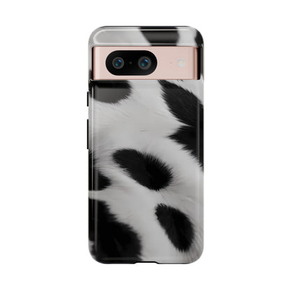 Chic Bovine Elegance Phone Case for iPhone 8–16 Pro Max, Pixel 5–8 Pro, Galaxy S10–S24 Ultra - Designed by Thalia