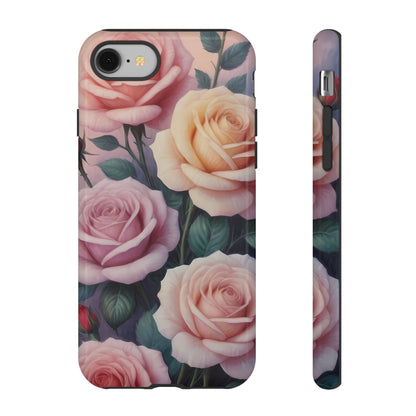 Bloom with Style - Roses Phone Case for iPhone 8–16 Pro Max, Pixel 5–8 Pro, Galaxy S10–S24 Ultra - Designed by Thalia