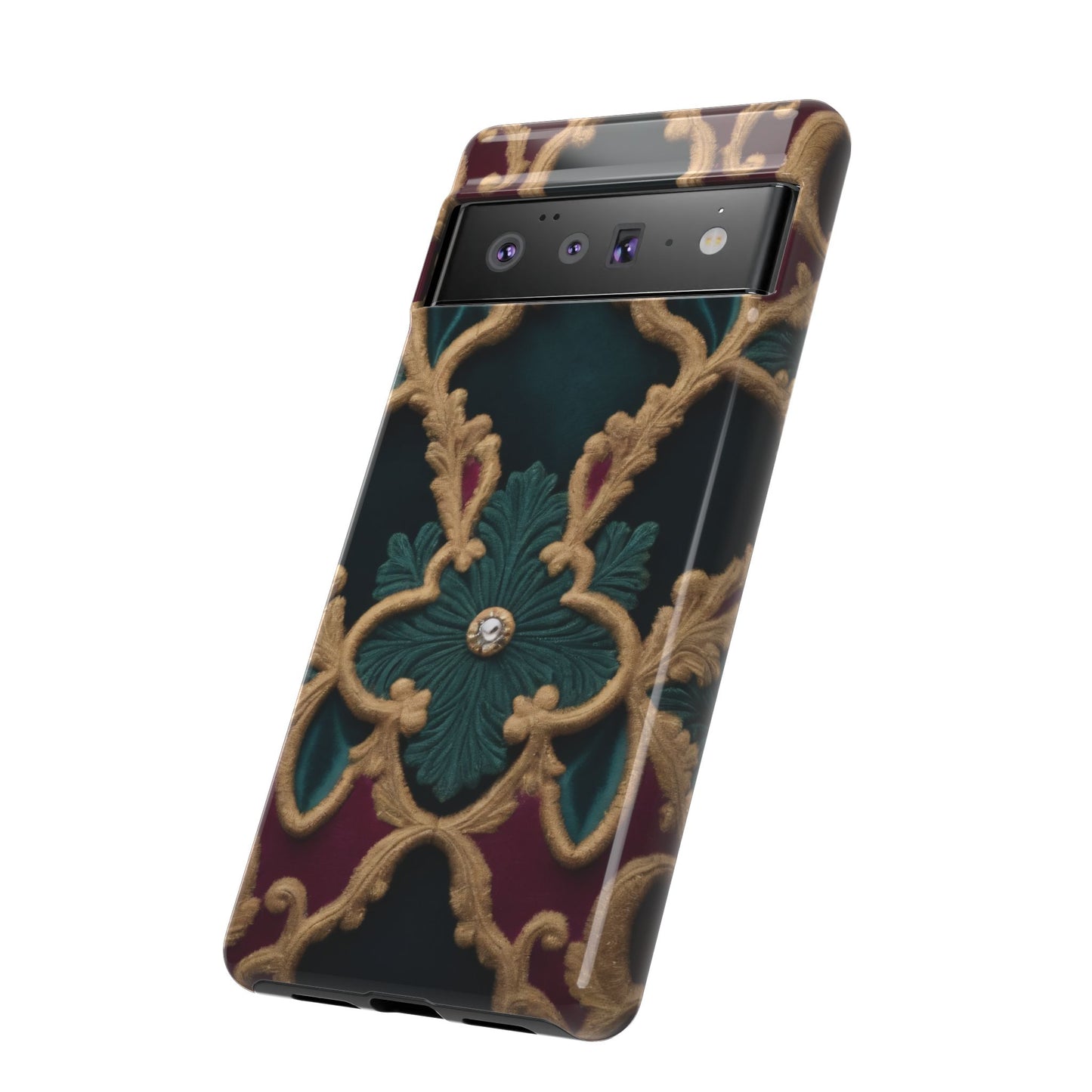 Velvet Luxe Phone Case for iPhone 8–16 Pro Max, Pixel 5–8 Pro, Galaxy S10–S24 Ultra - Designed by Thalia