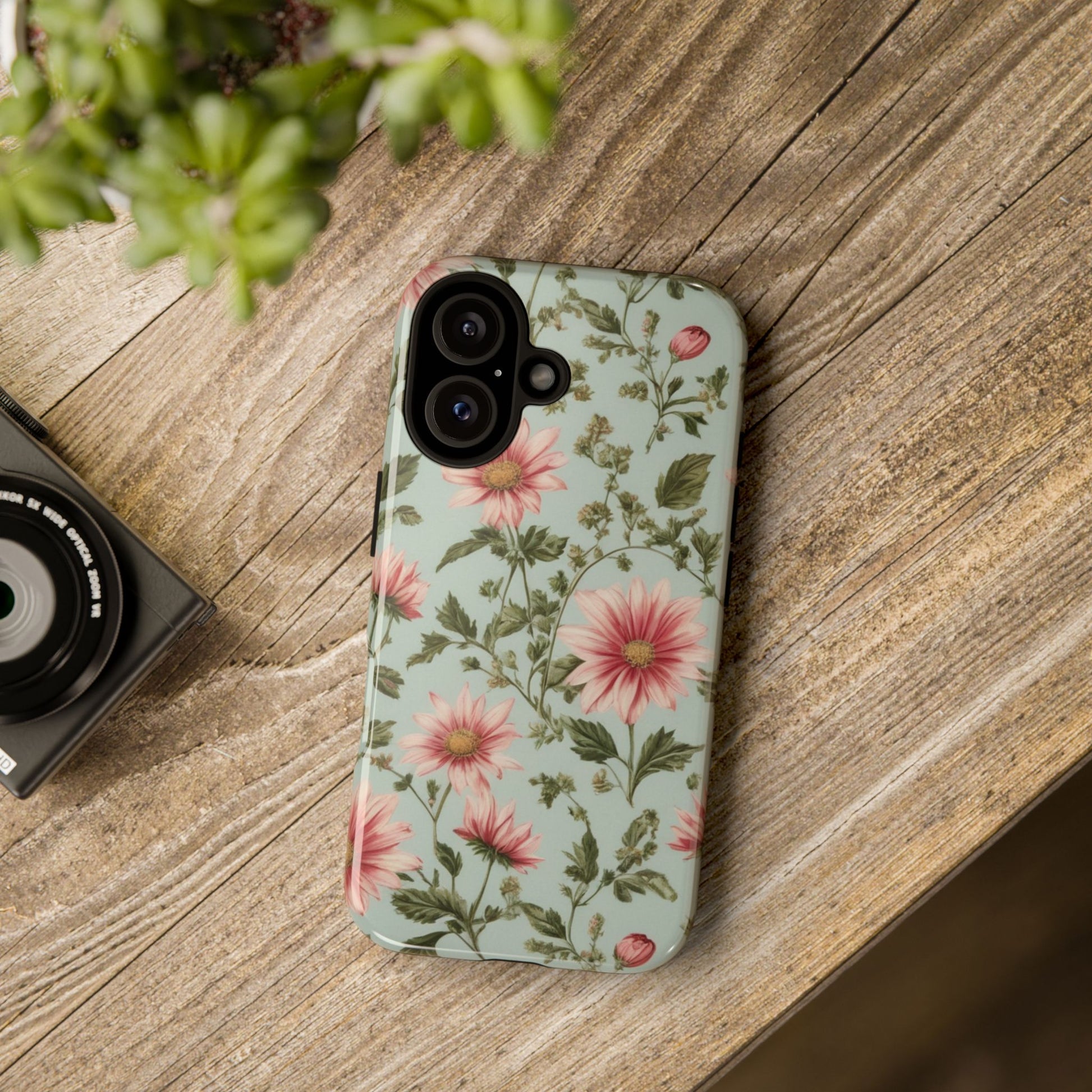 Flower Garden Phone Case for iPhone 8–16 Pro Max, iPhone 8 Plus–13 Mini, iPhone XS–XS Max, iPhone 11–14 Pro Max - Designed by Thalia