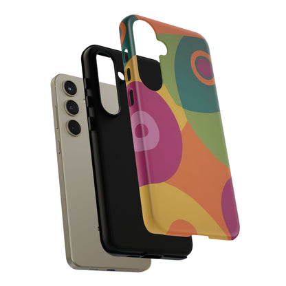 60s Retro Phone Case for iPhone 8–16 Pro Max, Pixel 5–8 Pro, Galaxy S10–S24 Ultra - Designed by Thalia