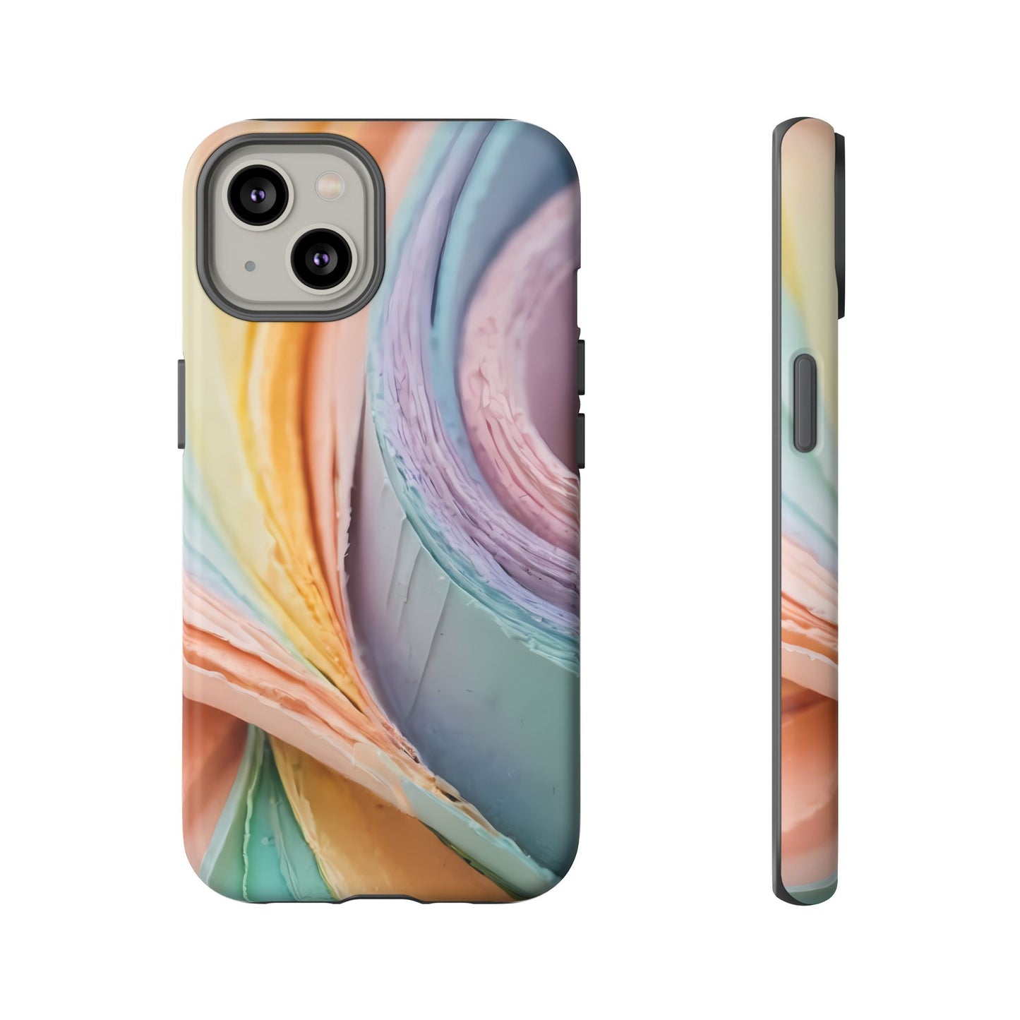 Pastel Perfection Stylish Unique UV Protected Phone Case for iPhone 8–16 Pro Max, iPhone 8 Plus–13 Mini, iPhone XS–XS Max, iPhone 11–14 Pro Max - Designed by Thalia