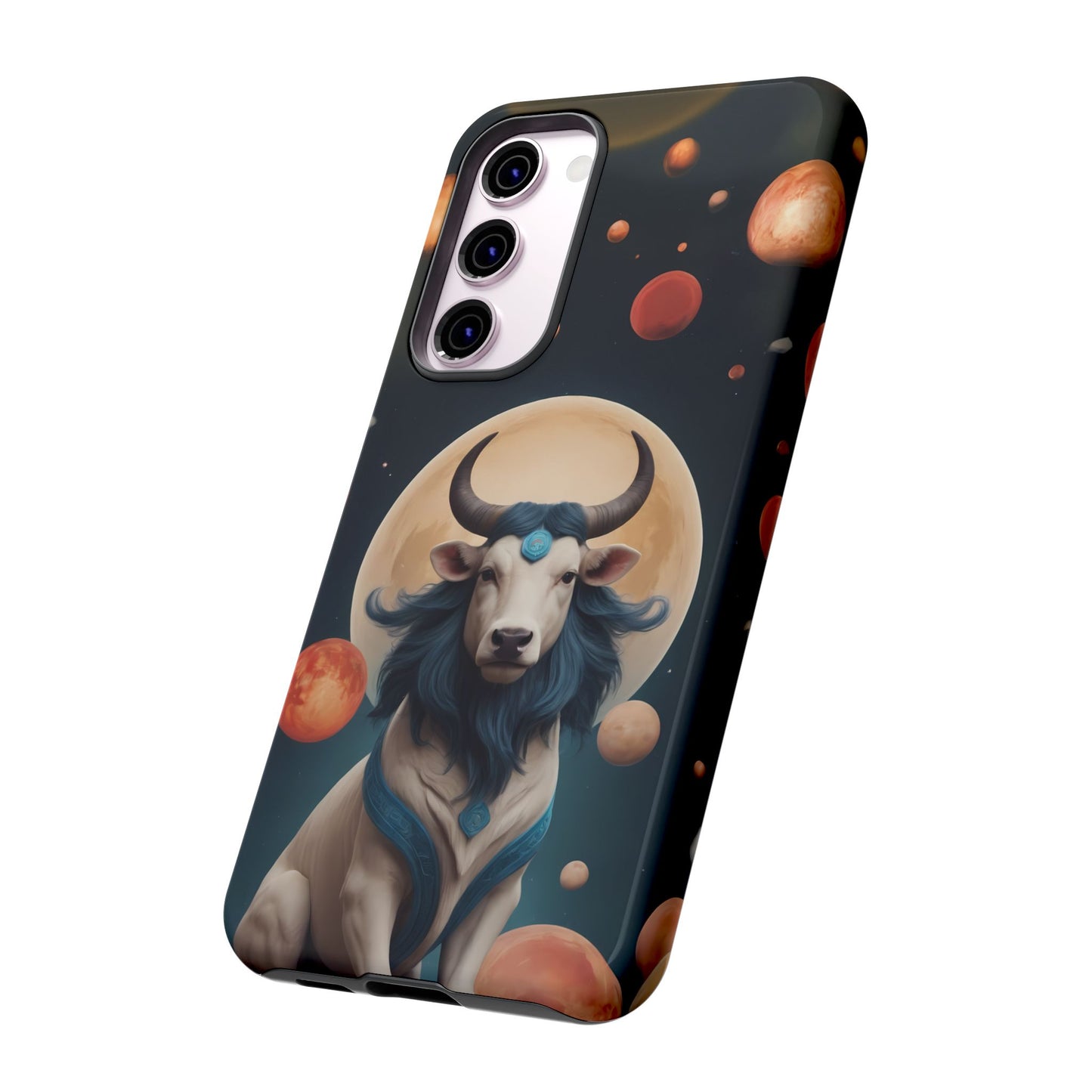 Chinese Zodiac Ox Custom Phone Case for Samsung Galaxy S10–S24 - Designed by Thalia