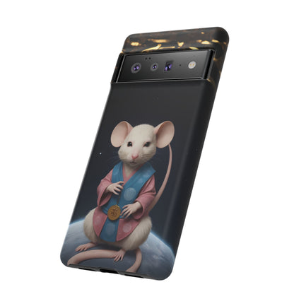 Chinese Zodiac Rat Phone Case for Google Pixel 8 Pro, Pixel 8, Pixel 7, Pixel 6 Pro, Pixel 6, Pixel 5 5G - Designed by Thalia