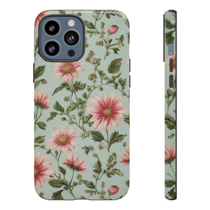 Flower Garden Custom Phone Case for iPhone 8–16 Pro Max, Pixel 5–8 Pro, Galaxy S10–S24 Ultra - Designed by Thalia