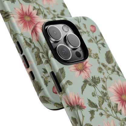 Flower Garden Phone Case for iPhone 8–16 Pro Max, iPhone 8 Plus–13 Mini, iPhone XS–XS Max, iPhone 11–14 Pro Max - Designed by Thalia