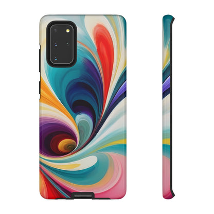 Abstract Elegance Custom Phone Case for iPhone 8–16 Pro Max, iPhone 8 Plus–13 Mini, iPhone XS–XS Max, iPhone 11–14 Pro Max - Designed by Thalia