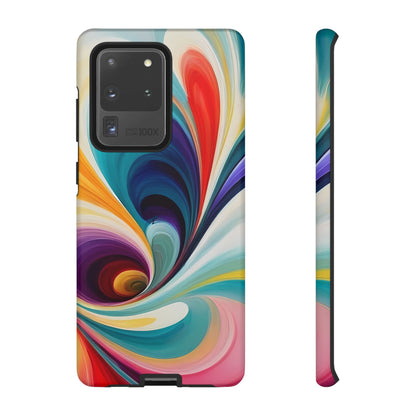 Abstract Elegance Custom Phone Case for iPhone 8–16 Pro Max, iPhone 8 Plus–13 Mini, iPhone XS–XS Max, iPhone 11–14 Pro Max - Designed by Thalia