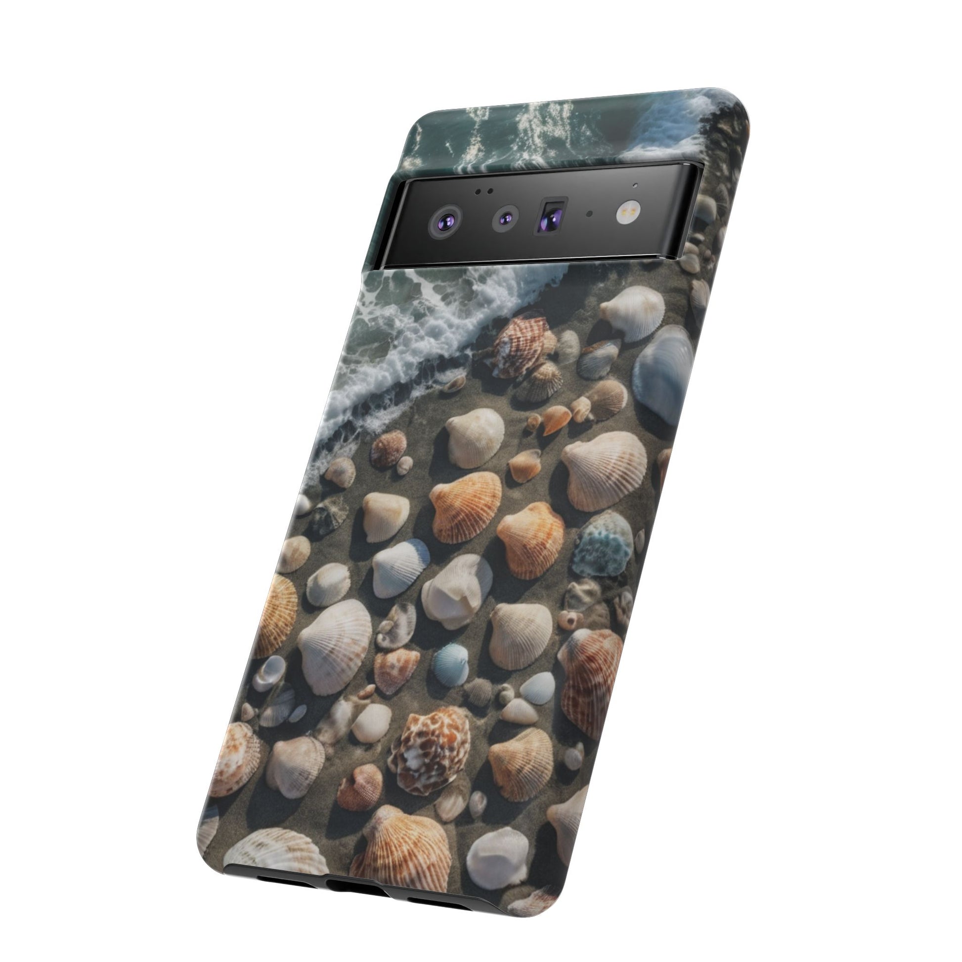 She Sells Sea Shells Phone Case for Google Pixel 8–Pixel 8 Pro, Pixel 7, Pixel 6 Pro, Pixel 6, Pixel 5 5G - Designed by Thalia