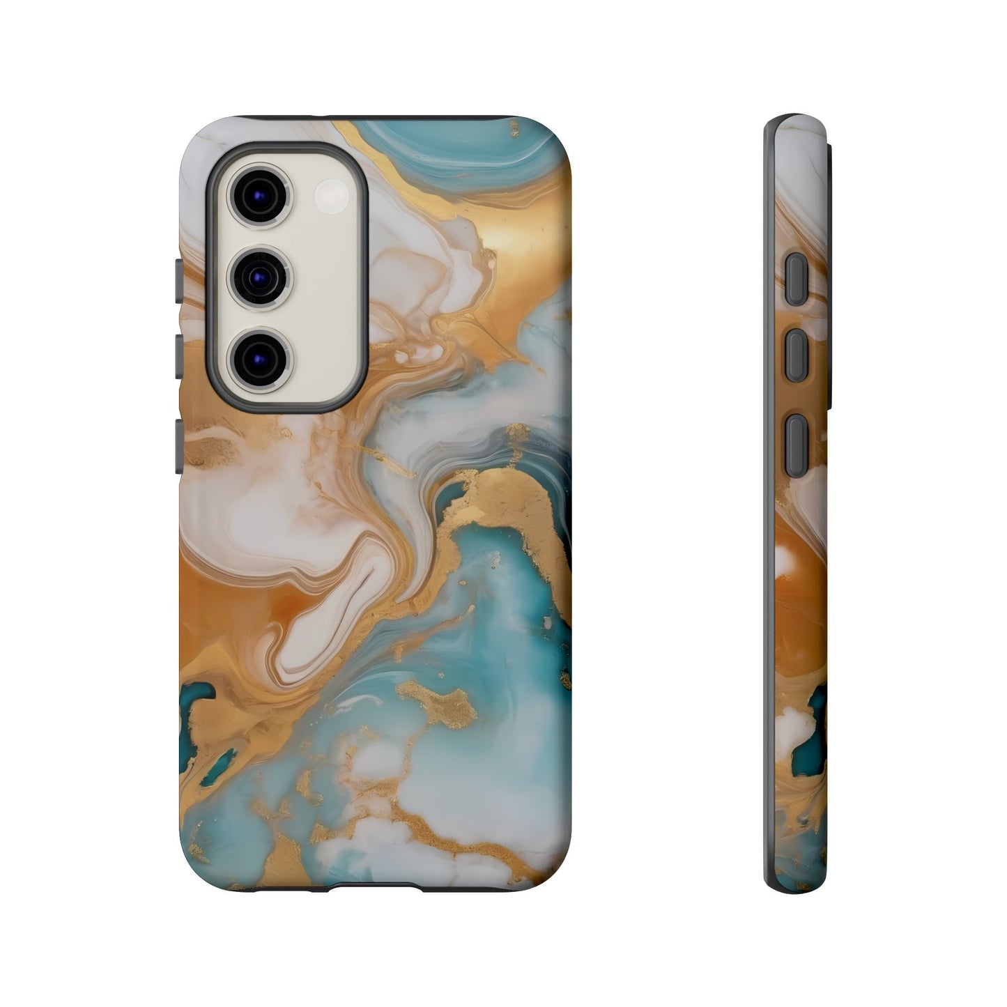 Marble Hues Custom Phone Case for Samsung Galaxy S10–S10 Plus, S20–S20 Ultra, S21, S22, S23, S24 Ultra - Designed by Thalia