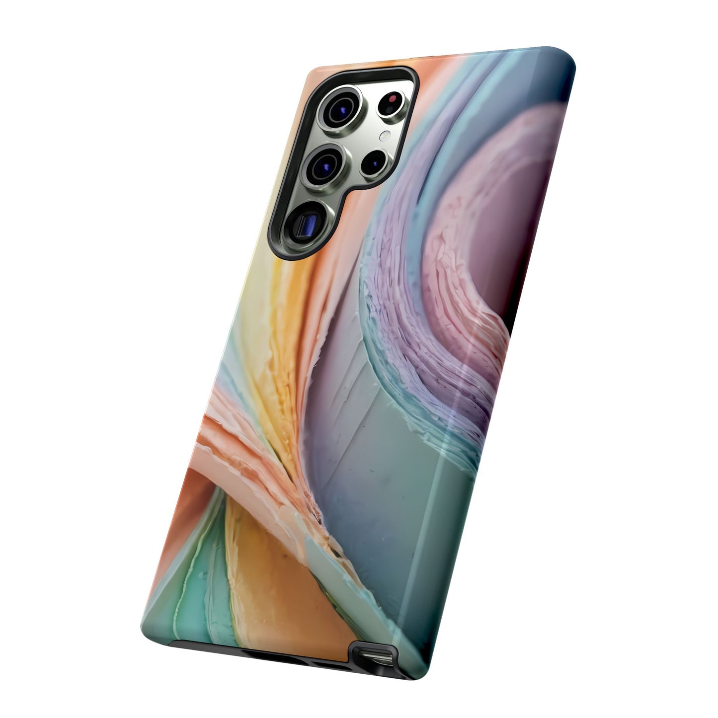 Pastel Perfection Custom Phone Case for Samsung Galaxy S10–S10 Plus, S20–S20 Ultra, S21, S22, S23, S24 Ultra - Designed by Thalia