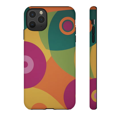 60s Retro Phone Case for iPhone 8–16 Pro Max, Pixel 5–8 Pro, Galaxy S10–S24 Ultra - Designed by Thalia