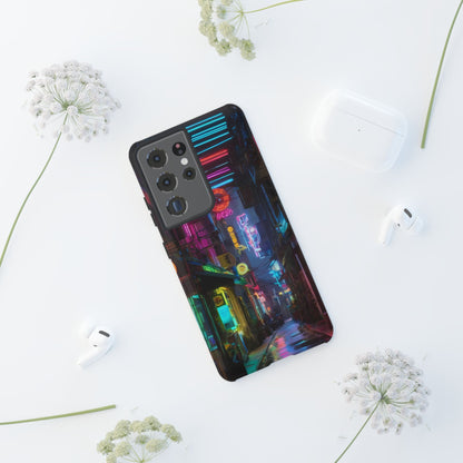 Electric Neon Custom Phone Case for Samsung Galaxy S10–S24 - Designed by Thalia