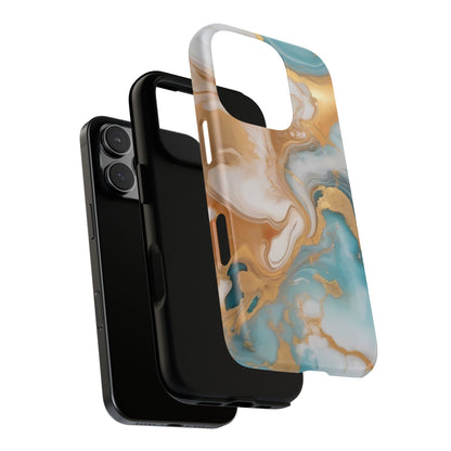 Marble Hues Phone Case for iPhone 8–16 Pro Max, Pixel 5–8 Pro, Galaxy S10–S24 Ultra - Designed by Thalia