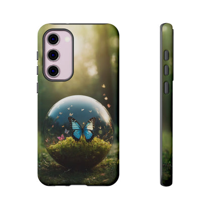 Butterfly Ball Custom Phone Case for Samsung Galaxy S10–S24 Ultra – Stylish, Unique & UV Protected - Designed by Thalia