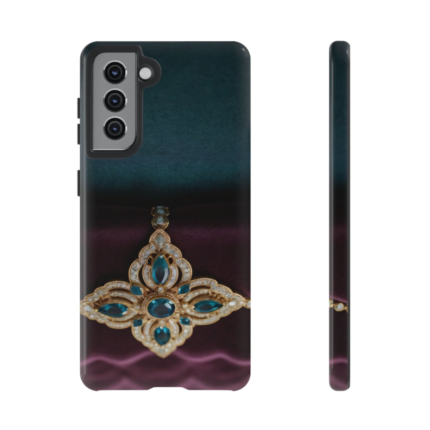 Midnight Couture Phone Case for iPhone 8–16 Pro Max, Pixel 5–8 Pro, Galaxy S10–S24 Ultra - Designed by Thalia