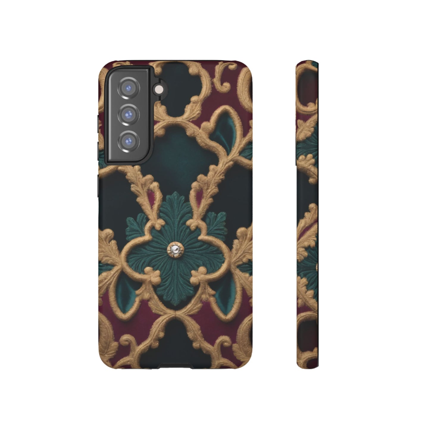 Velvet Luxe Custom Phone Case for Samsung Galaxy S10–S10 Plus, S20–S20 Ultra, S21, S22, S23, S24 Ultra - Designed by Thalia