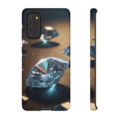 Raining Diamonds Custom, Stylish, Unique & UV protected phone case for Google Pixel, Samsung & iPhone - design for all models - Designed by Thalia