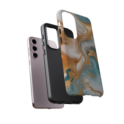 Marble Hues Custom Phone Case for Samsung Galaxy S10–S10 Plus, S20–S20 Ultra, S21, S22, S23, S24 Ultra - Designed by Thalia