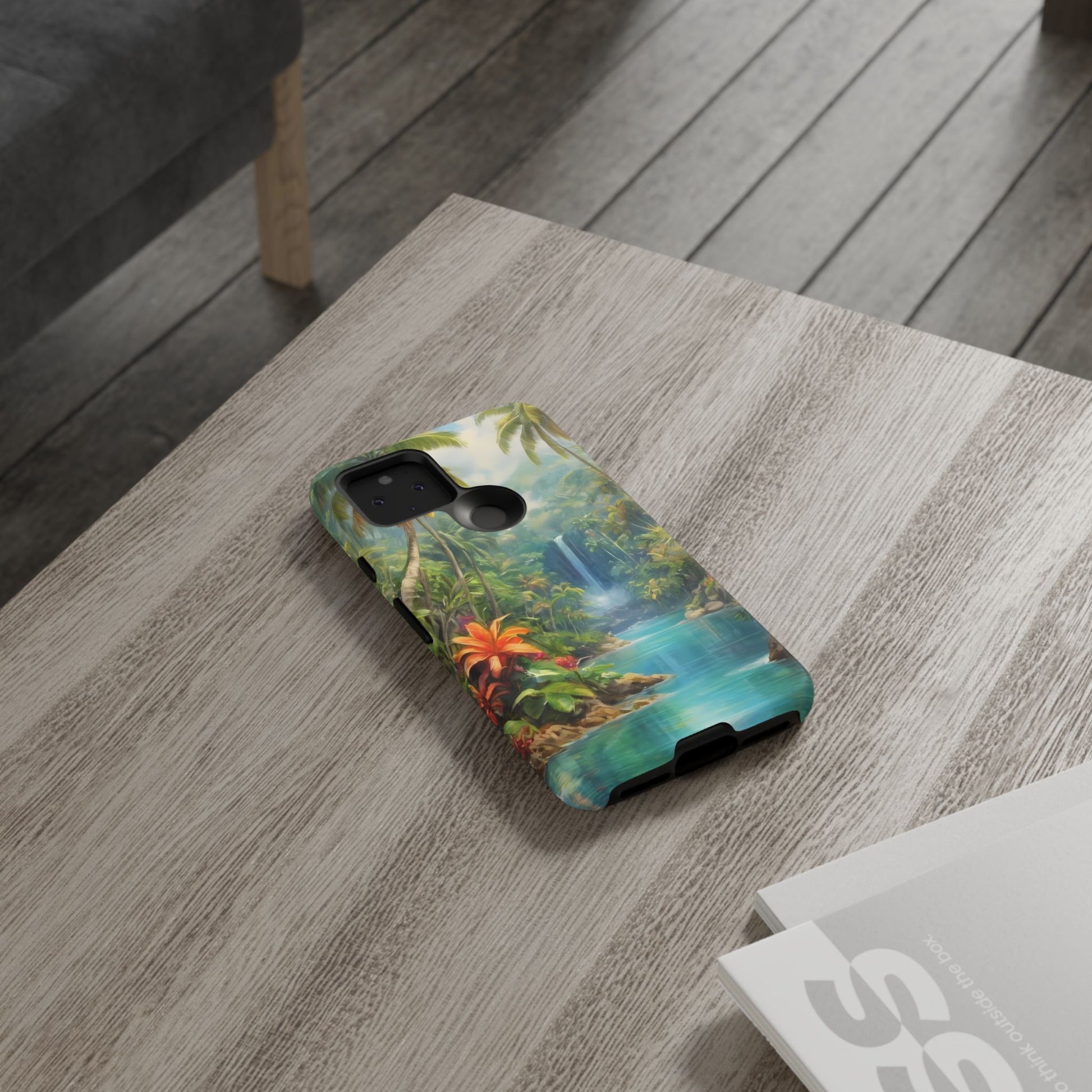 Tropical Paradise Phone Case for Google Pixel 8–Pixel 8 Pro, Pixel 7, Pixel 6 Pro, Pixel 6, Pixel 5 5G - Designed by Thalia