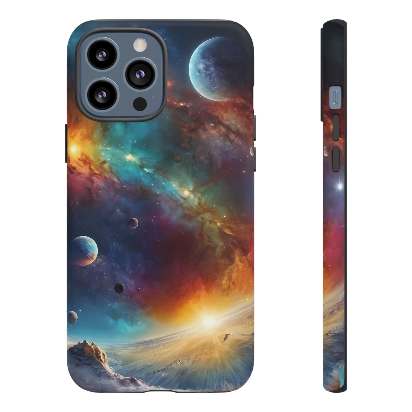 Cosmic Voyage Phone Case for iPhone 8–16 Pro Max, Pixel 5–8 Pro, Galaxy S10–S24 Ultra - Designed by Thalia