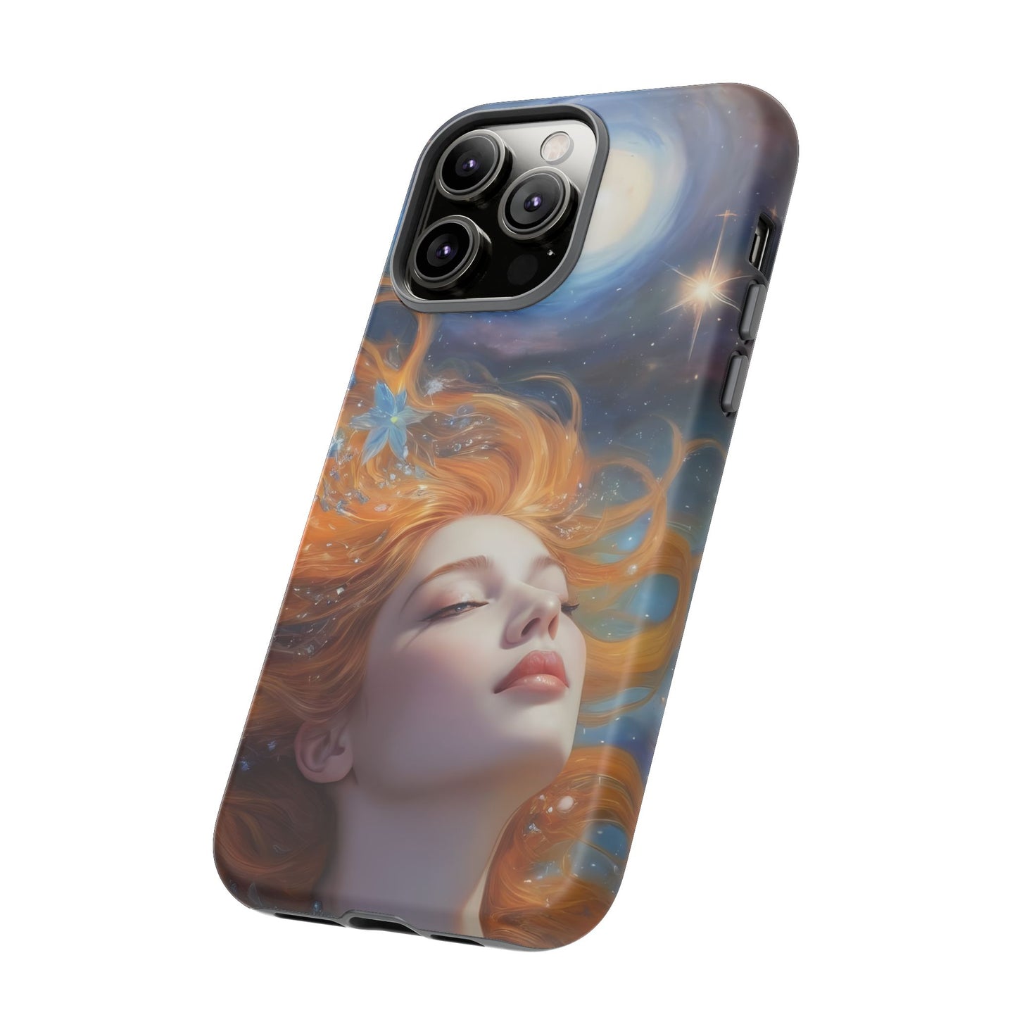 Celestial Dreams Custom Phone Case for iPhone 8–16 Pro Max, iPhone 8 Plus–13 Mini, iPhone XS–XS Max, iPhone 11–14 Pro Max - Designed by Thalia