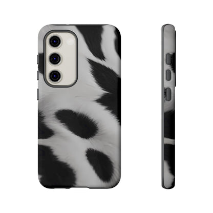 Chic Bovine Elegance Phone Case for iPhone 8–16 Pro Max, Pixel 5–8 Pro, Galaxy S10–S24 Ultra - Designed by Thalia