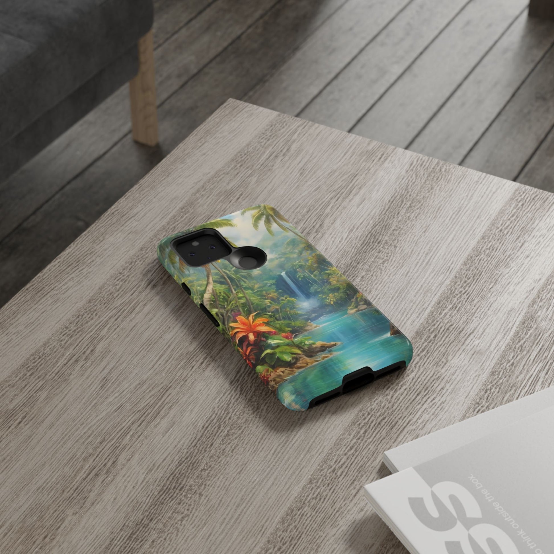 Tropical Paradise Phone Case for Google Pixel 8–Pixel 8 Pro, Pixel 7, Pixel 6 Pro, Pixel 6, Pixel 5 5G - Designed by Thalia