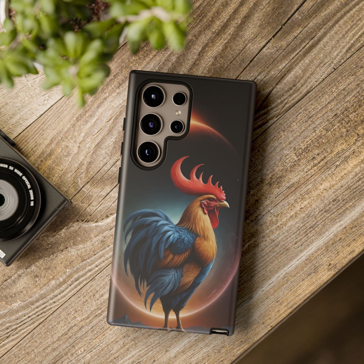 Chinese Zodiac Rooster Phone Case for Samsung Galaxy S10–S24 - Designed by Thalia