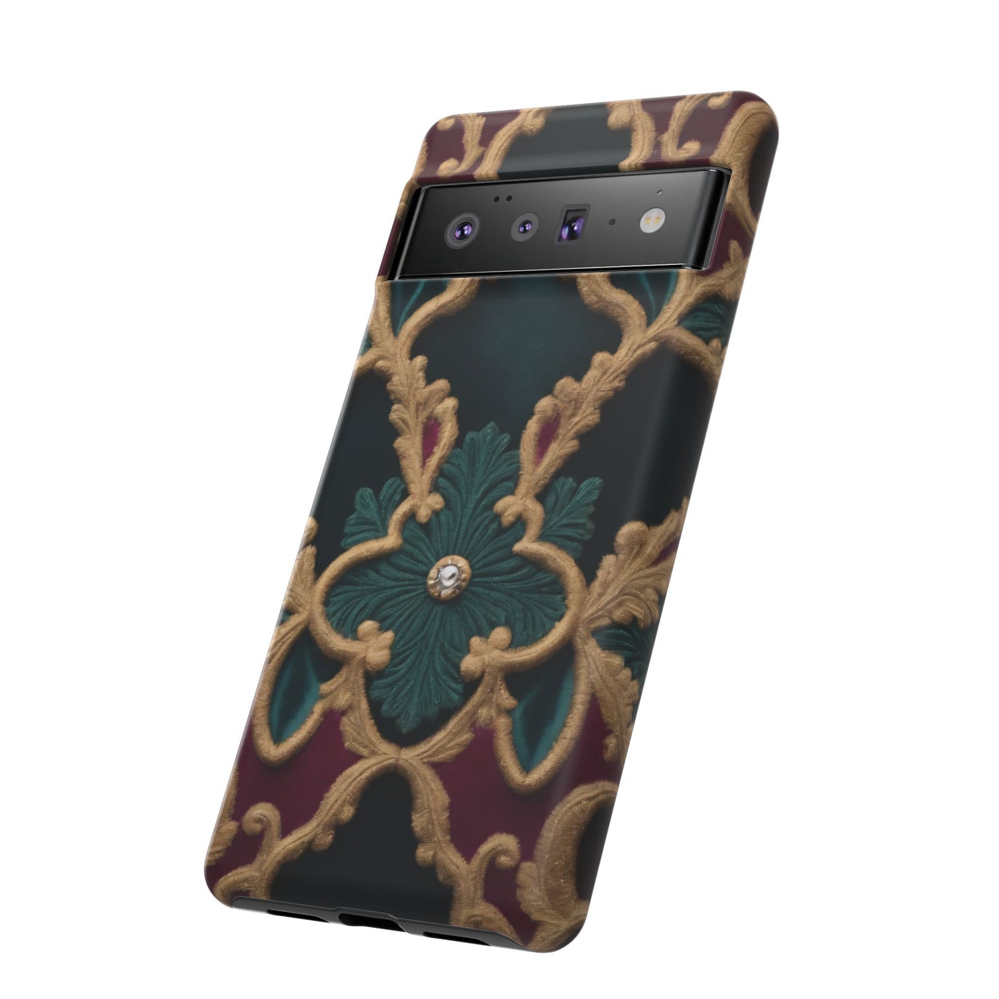 Velvet Luxe Phone Case for iPhone 8–16 Pro Max, Pixel 5–8 Pro, Galaxy S10–S24 Ultra - Designed by Thalia