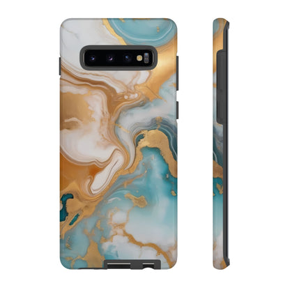 Marble Hues Custom Phone Case for Samsung Galaxy S10–S10 Plus, S20–S20 Ultra, S21, S22, S23, S24 Ultra - Designed by Thalia