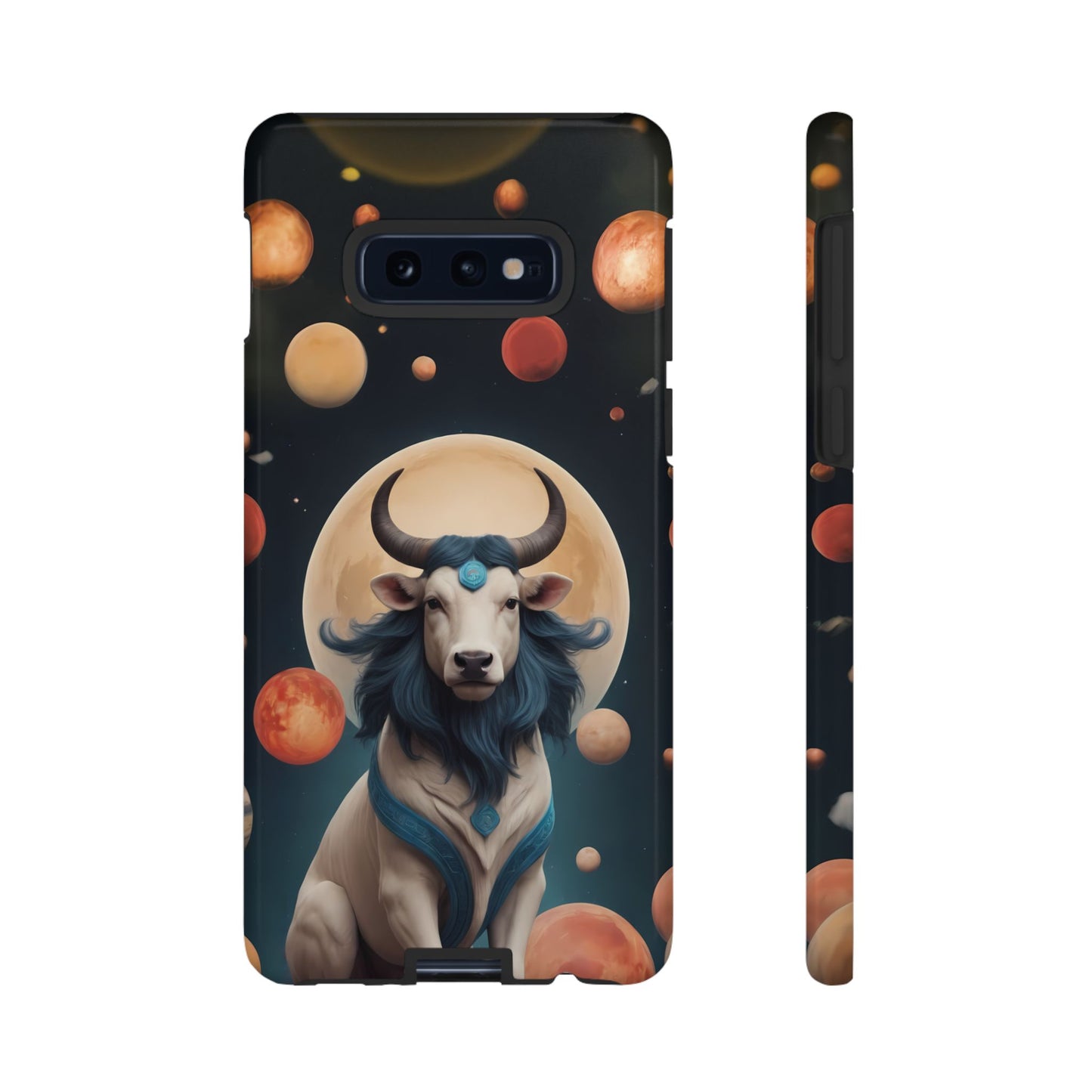 Chinese Zodiac Ox Custom Phone Case for Samsung Galaxy S10–S24 - Designed by Thalia