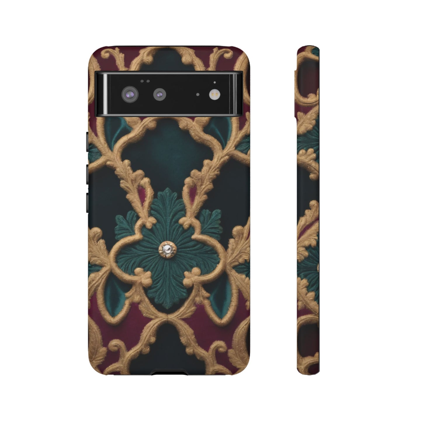 Velvet Luxe Phone Case for iPhone 8–16 Pro Max, Pixel 5–8 Pro, Galaxy S10–S24 Ultra - Designed by Thalia